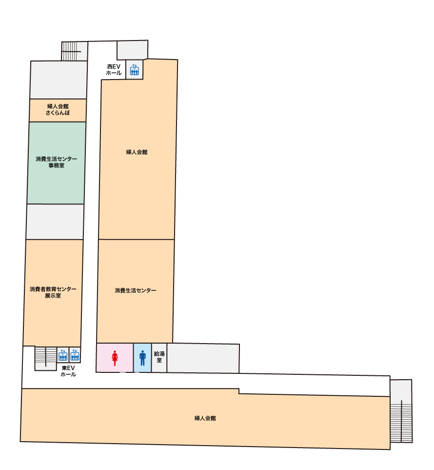 神戸市立 総合福祉センター 5F
