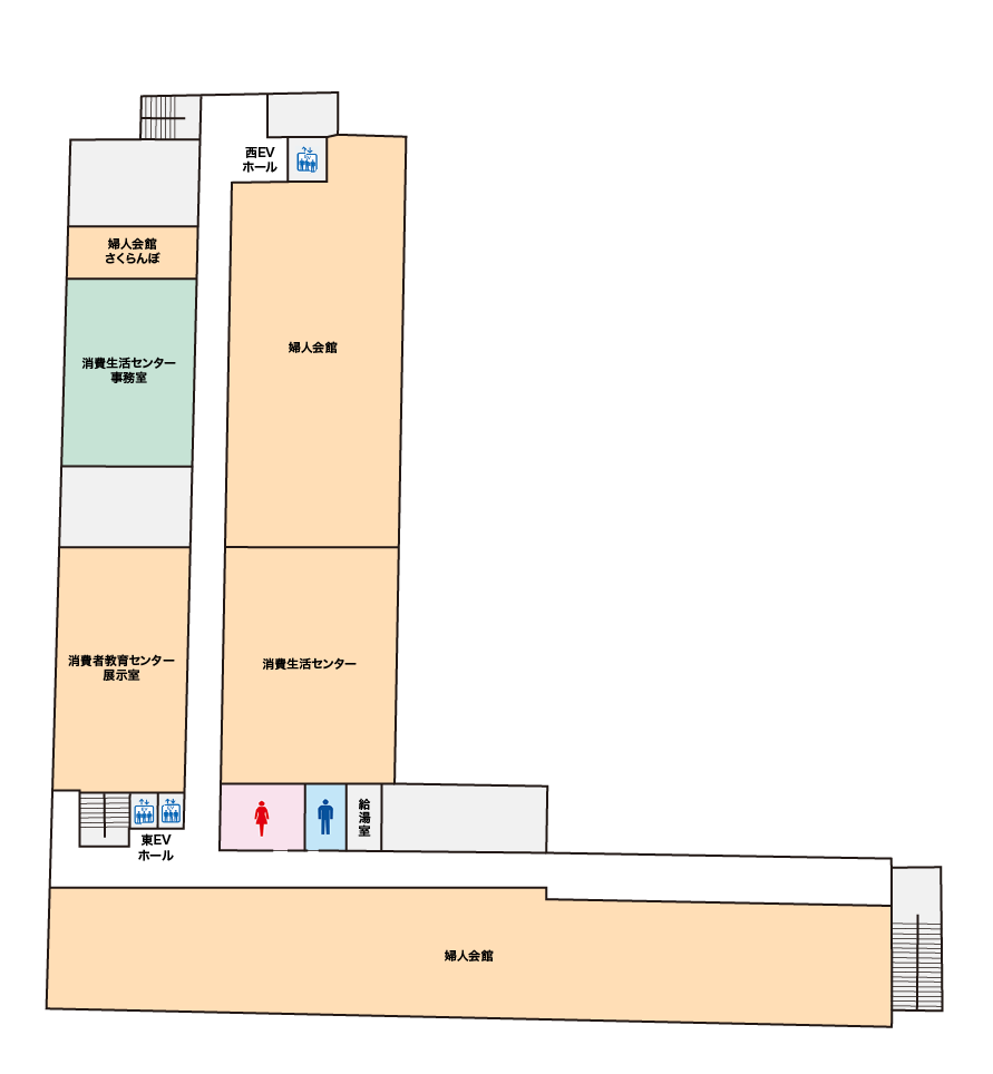 神戸市立 総合福祉センター 5F